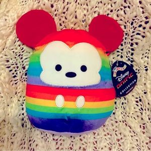 Squishmallows HYF Rainbow Disney’s Mickey Mouse BNWT 8”